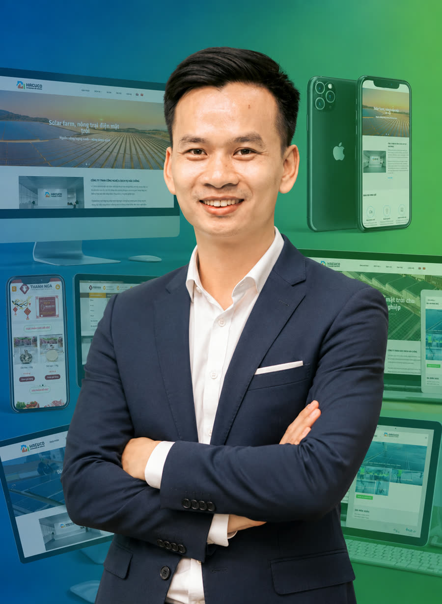 Hoàng Quốc Huynh — người trực tiếp thiết kế và triển khai